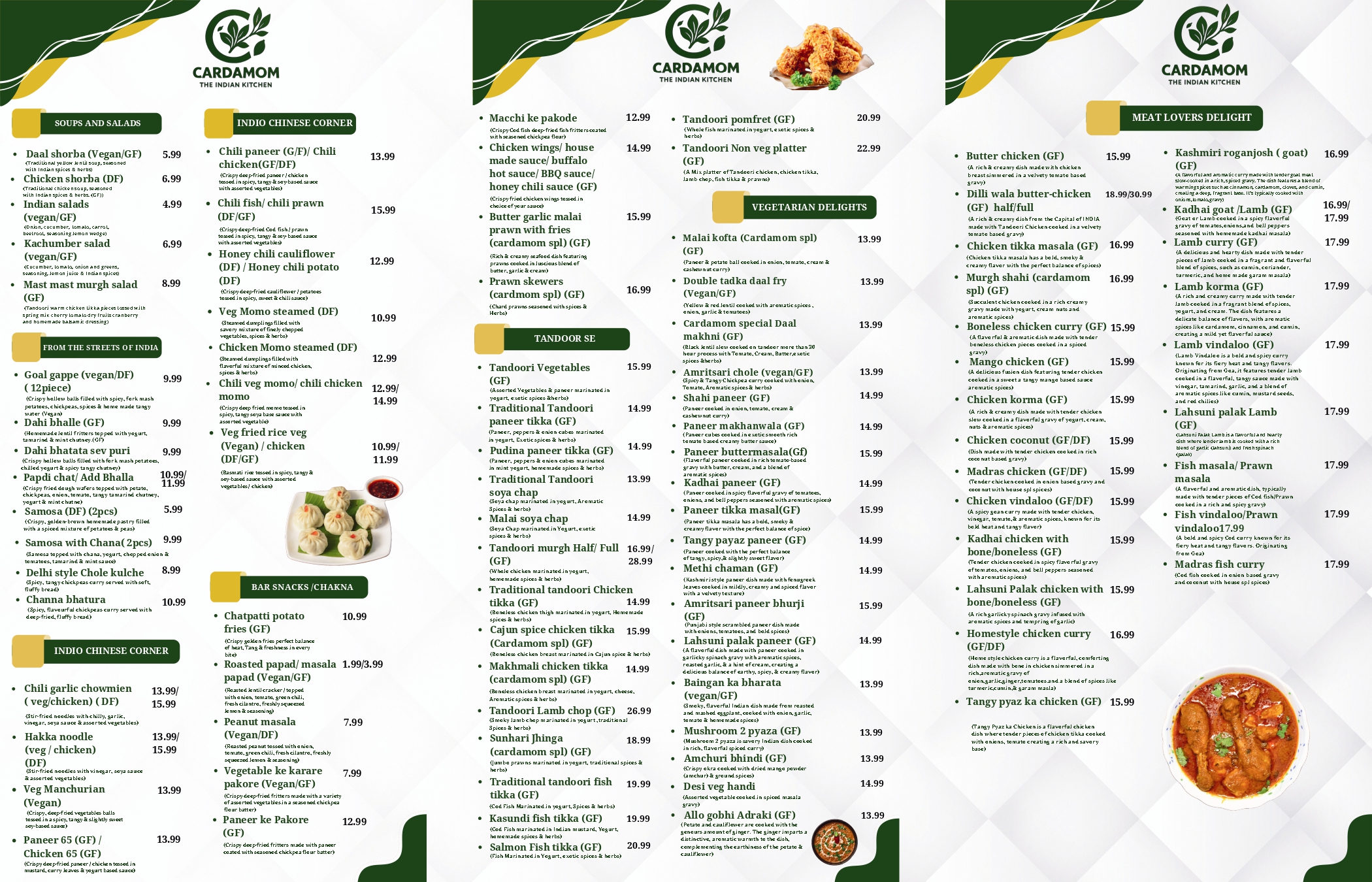 Menu Page 2
